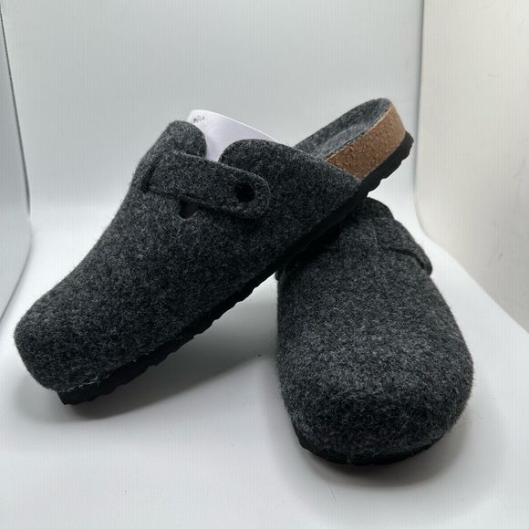 CUSHIONAIRE Womens Clog 7.5 GRAY WOOL - Picture 7 of 7